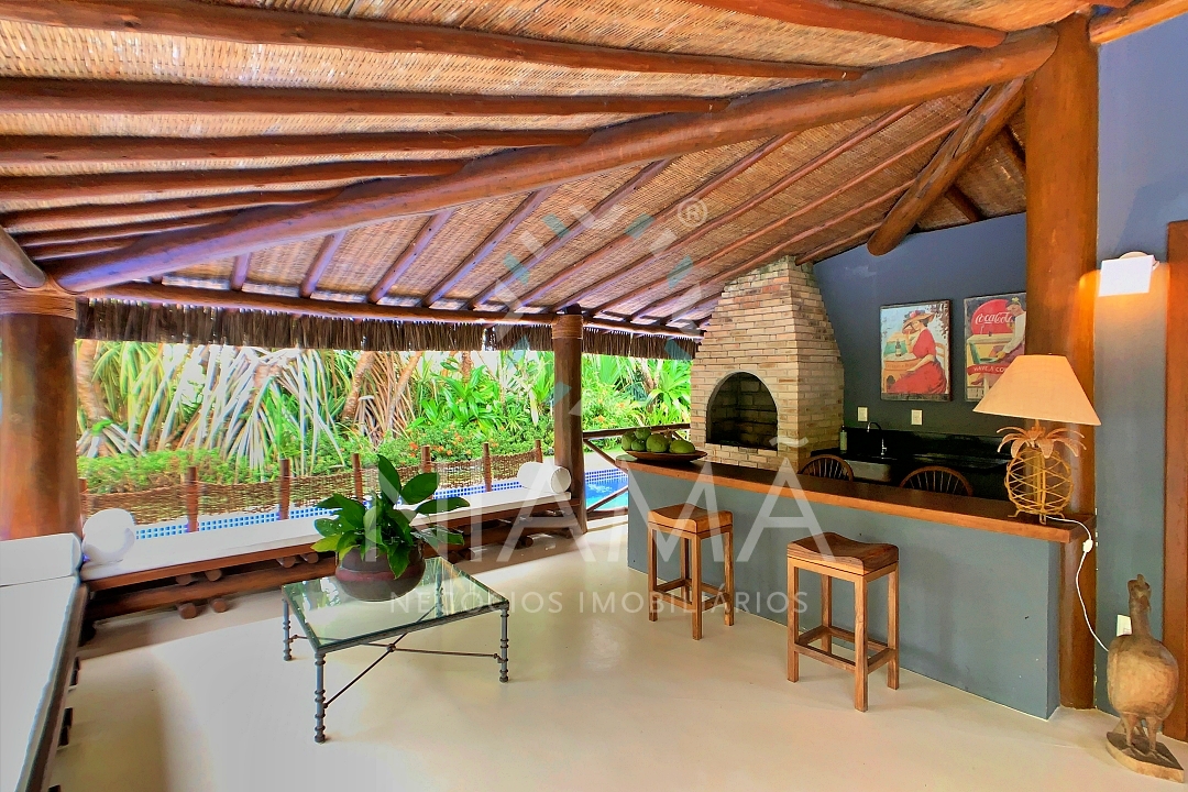 casa de luxo na praia em trancoso